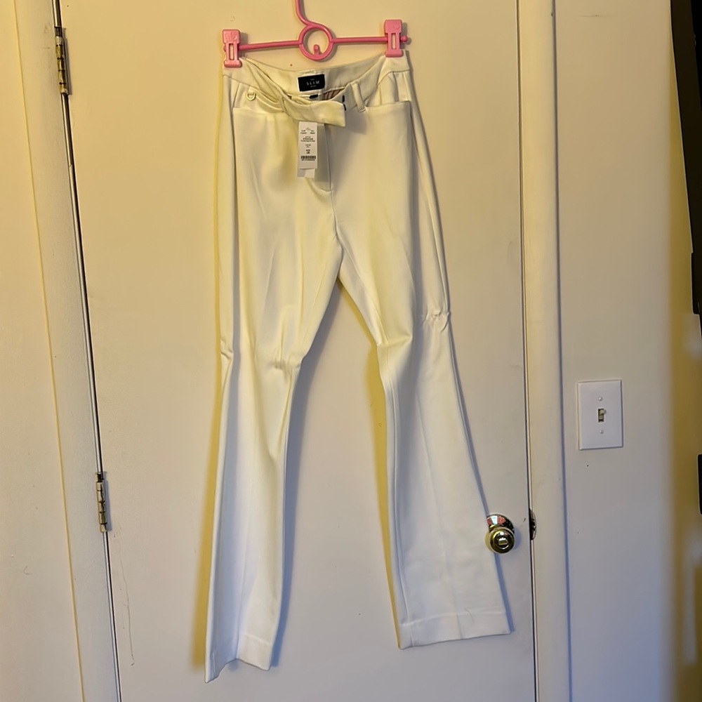 White House black market slim boot pant